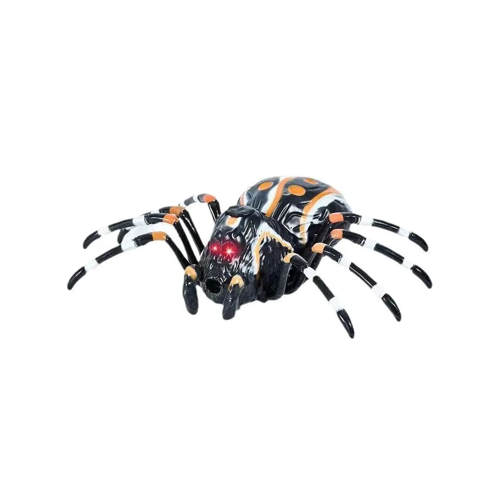 Zbliżenie na detale włosków zdalnie sterowanego pająka tarantuli