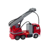 Pojazd strażacki z gumowymi kołami i certyfikatem bezpieczeństwa