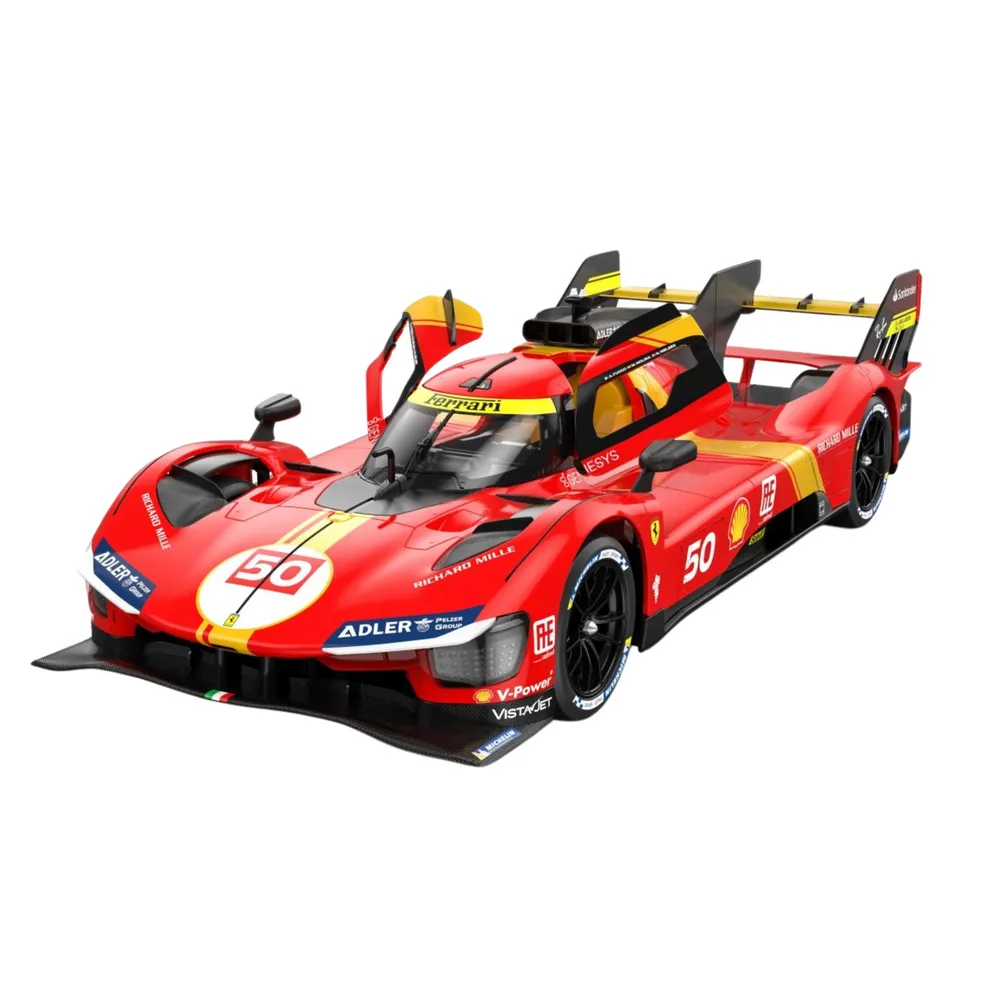 Sportowy samochód R/C Ferrari 499P w skali 1:24 z realistycznymi detalami