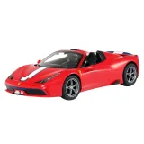 Model RC Ferrari Aperta Cabrio – detal z bliska w eleganckim kolorze