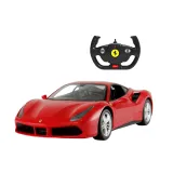 Zdalnie sterowane Ferrari 488 GTB w skali 1:14 z detalami nadwozia