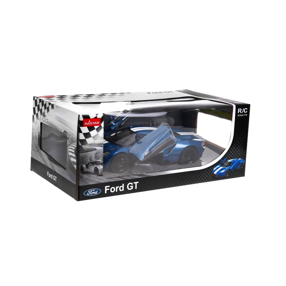 zabawka rc ford gt dla dzieci i dorosłych w kolorze niebieskim