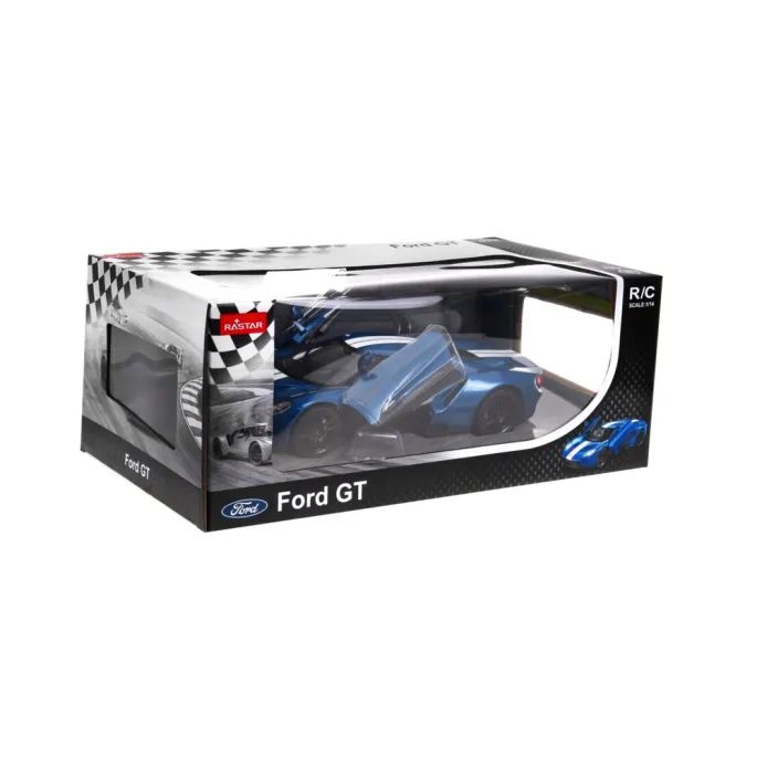 zabawka rc ford gt dla dzieci i dorosłych w kolorze niebieskim