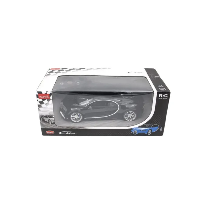 Samochód RC Bugatti Chiron 1:14 czarny – licencjonowany pojazd dla dzieci i dorosłych