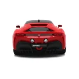 Zbliżenie na detale karoserii Ferrari SF90 Stradale Rastar 1:18