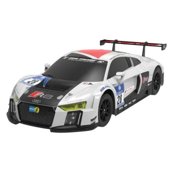 Auto R/C 1:24 Zdalnie Sterowane Sportowe AUDI R8 LMS Biało-Czarne