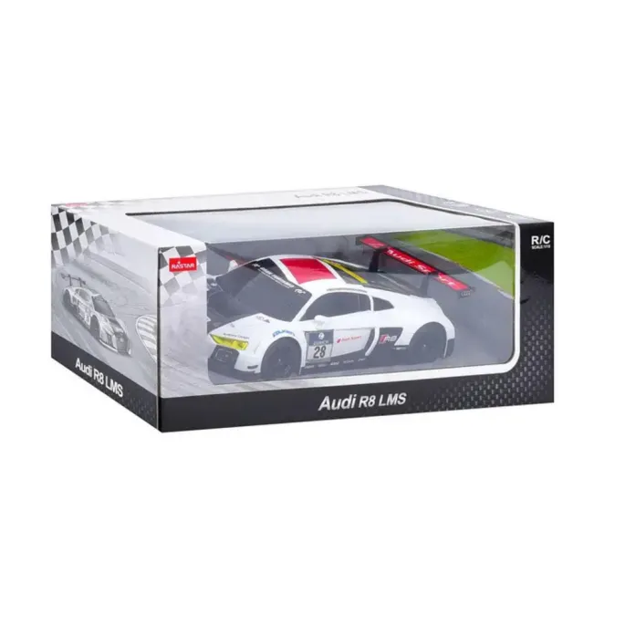 Sportowy samochód R/C Audi R8 LMS dla dzieci, widok z boku