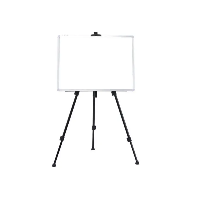 Mobilna tablica suchościeralna na aluminiowym stojaku do biura lub szkoły