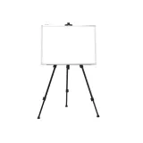 Mobilna tablica suchościeralna na aluminiowym stojaku do biura lub szkoły