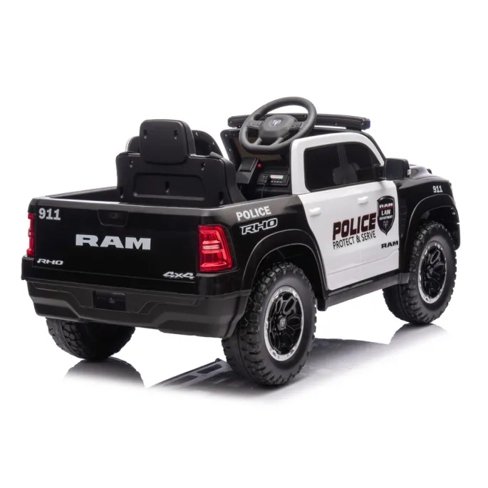 Auto Na Akumulator ZB618P Dodge Ram Policyjny Czarny