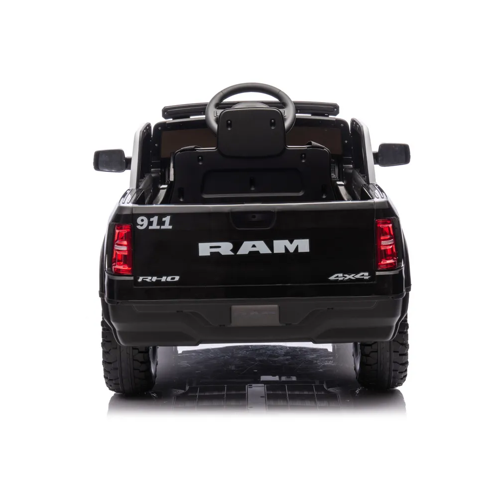 Auto Na Akumulator ZB618P Dodge Ram Policyjny Czarny