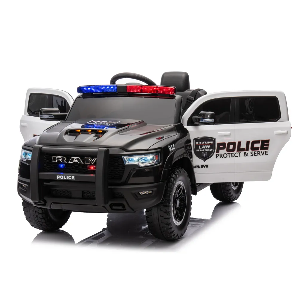 Auto Na Akumulator ZB618P Dodge Ram Policyjny Czarny