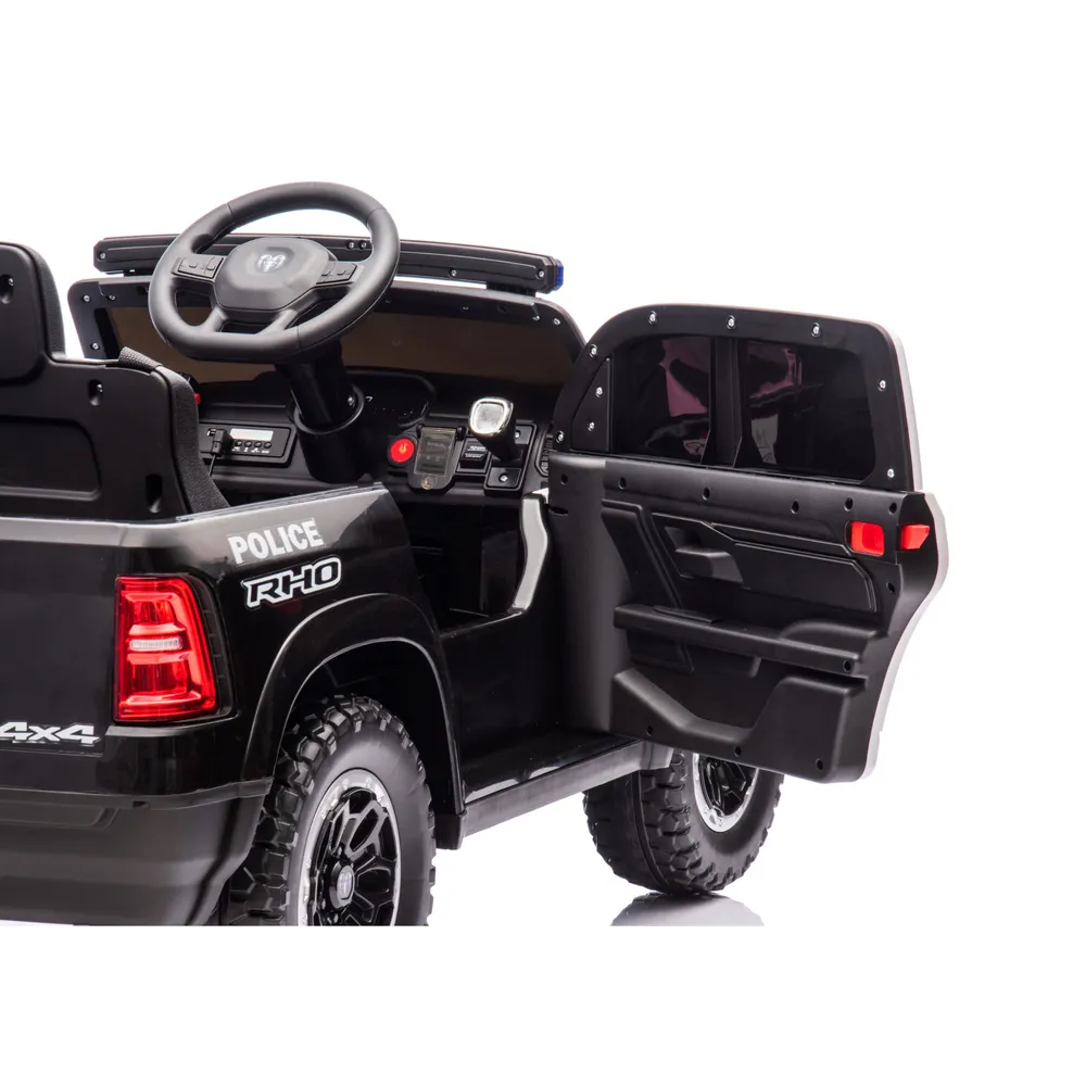 Auto Na Akumulator ZB618P Dodge Ram Policyjny Czarny