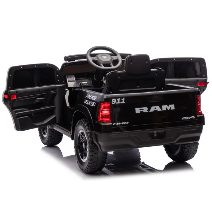 Auto Na Akumulator ZB618P Dodge Ram Policyjny Czarny