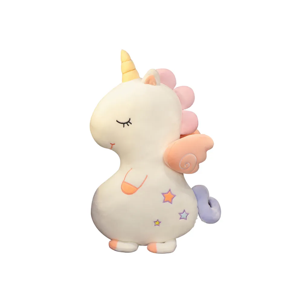 Maskotka jednorożec przytulanka do pokoju dziecięcego, bezpieczna i hipoalergiczna