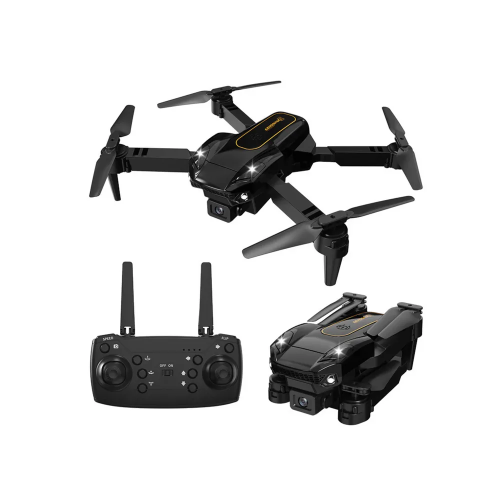 Zbliżenie na kamerę 4K w dronie SY16 podczas lotu