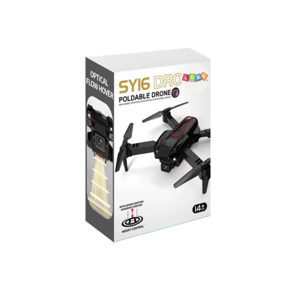 Dron SY16 w czarnym pokrowcu gotowy do transportu