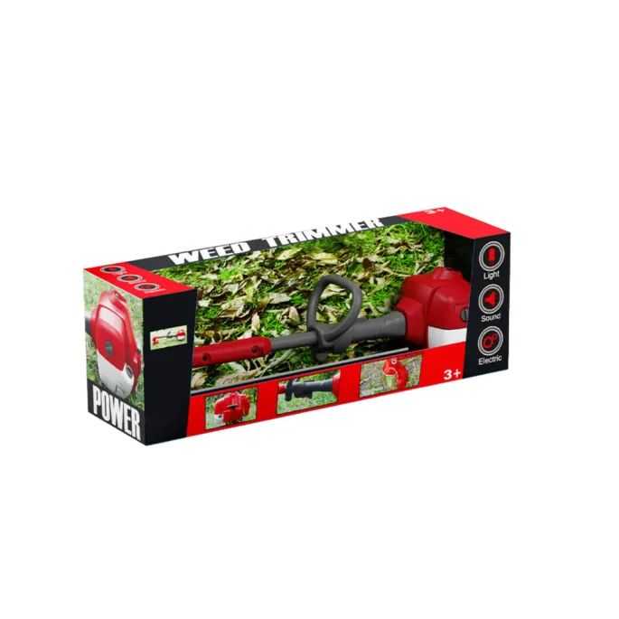 Podkaszarka plastikowa dla dzieci od 3 lat, bezpieczna zabawka do ogrodu