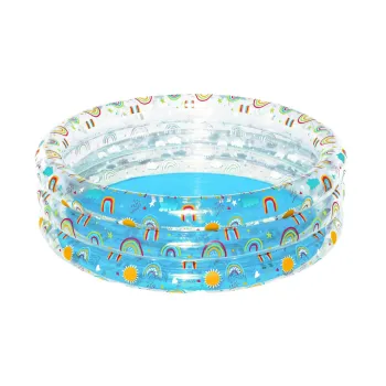 Wytrzymały, okrągły basen dmuchany Bestway 51045 z łatką naprawczą