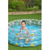 Dmuchany basen dla dzieci od 6 lat, idealny do przydomowego ogródka