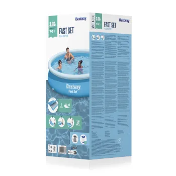 Basen 366x76 cm gotowy do zabawy i relaksu