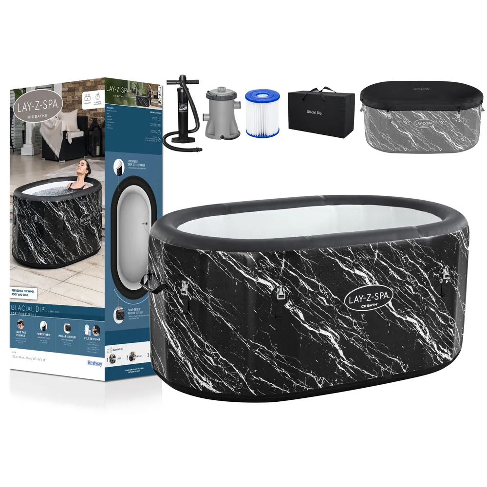 Wanna do kąpieli lodowej Bestway 6002Q do regeneracji mięśni w domu