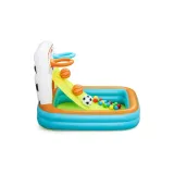 Bezpieczny dmuchany plac zabaw z piłkami i obręczami Bestway