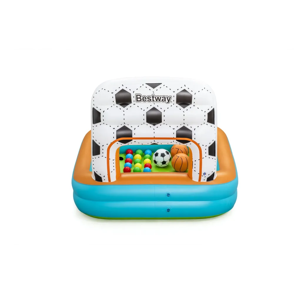 Dmuchany basen z piłkami i koszykówką Bestway do zabawy
