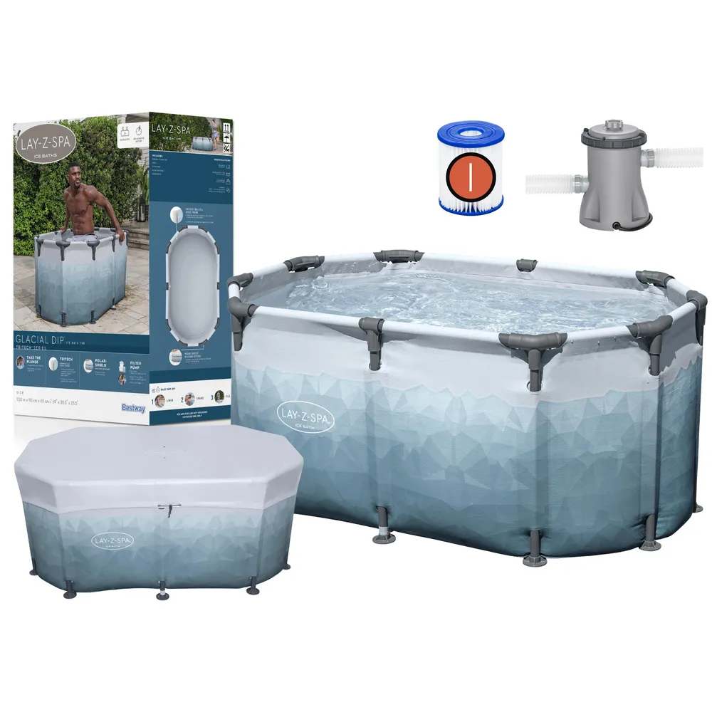 Beczka do morsowania Bestway 431L z pokrywą ochronną w komplecie