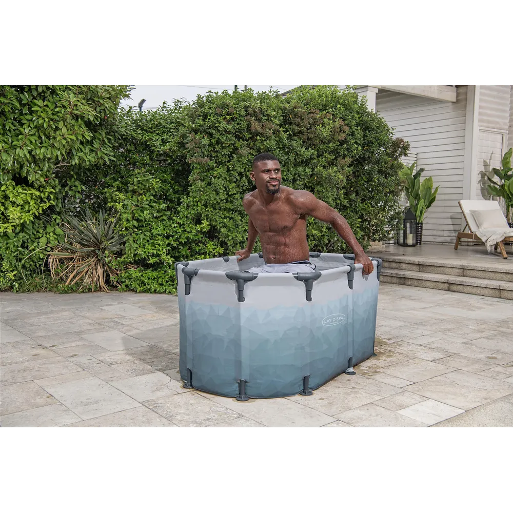 Komfortowy zbiornik do lodowych kąpieli, szybki montaż w 30 minut