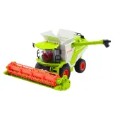 RC kombajn rolniczy 2w1 z wymiennym hederem i ruchomymi elementami