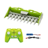 Zabawka edukacyjna kombajn z gumowymi kołami i akumulatorem