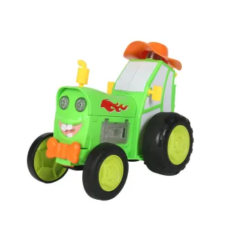 Zdalnie Sterowany Skaczący Traktor R/C Zielony