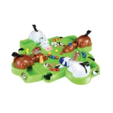 Zestaw do gry zręcznościowej z kulkami i czterema zwierzątkami