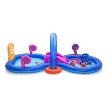 Plac zabaw Bestway 53167 z łukiem wodnym i dmuchanymi rybkami