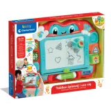 Interaktywna tablica edukacyjna Clementoni z kolorowymi elementami dla dzieci