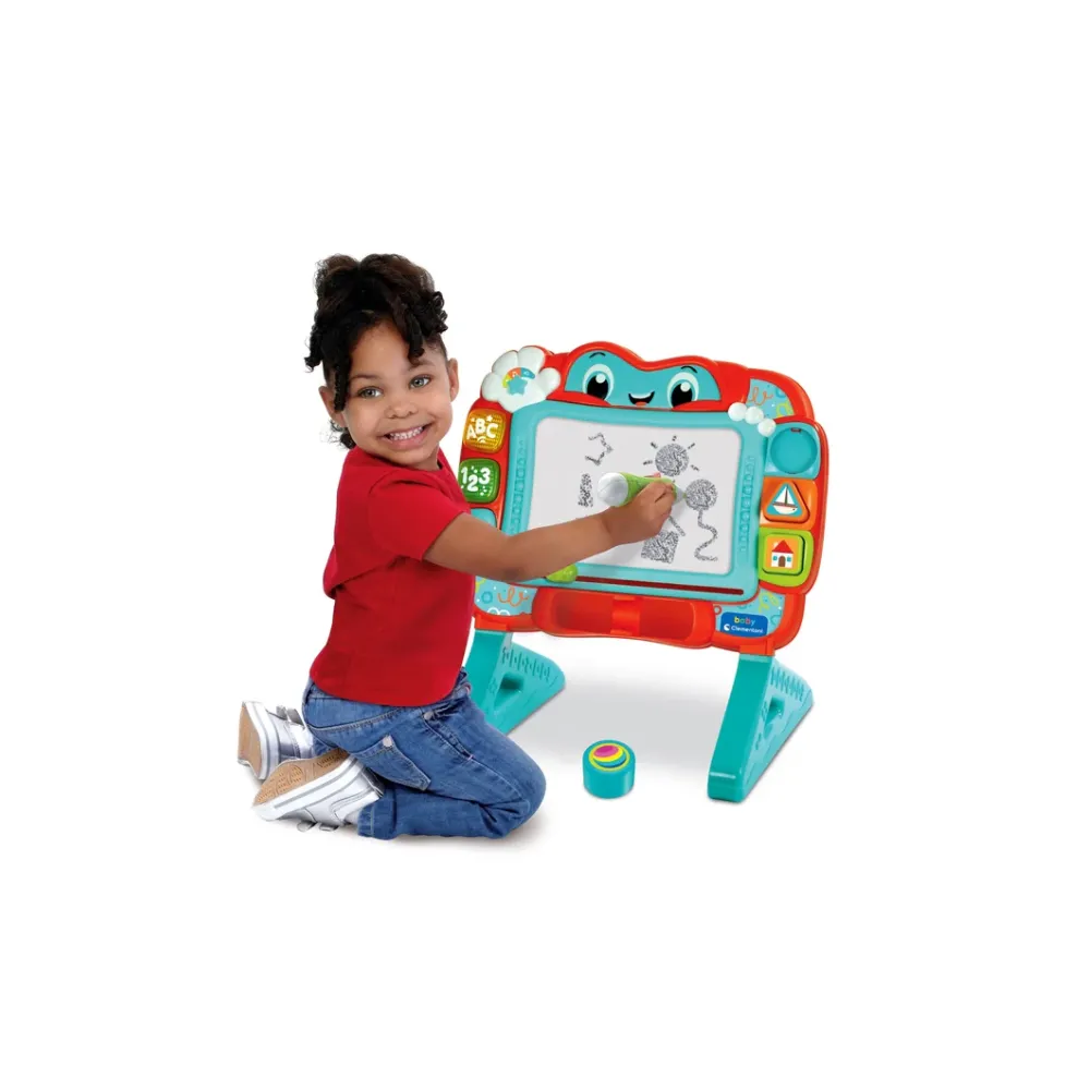 Kolorowa, magnetyczna tablica edukacyjna dla dzieci od 18 miesięcy