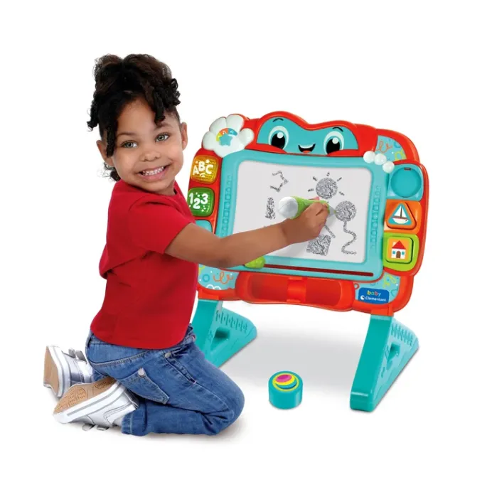 Kolorowa, magnetyczna tablica edukacyjna dla dzieci od 18 miesięcy