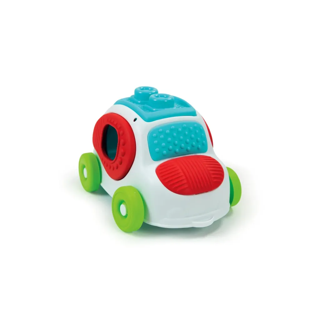 Kolorowe autko Clementoni z funkcją sortera dla dzieci