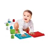 Miękkie, bezpieczne klocki i maty do zabawy sensorycznej