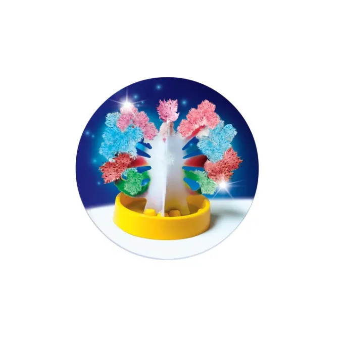 Elementy zestawu Naukowa Zabawa Gigantyczne Kryształy w opakowaniu