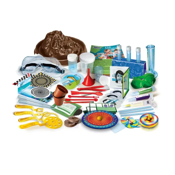 110 eksperymentów naukowych – zestaw edukacyjny dla młodych odkrywców