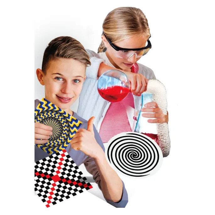 Zestaw naukowy Clementoni do chemii, fizyki, botaniki i optyki dla dzieci