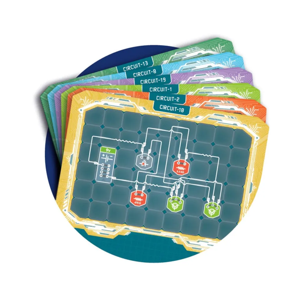 Opakowanie Laboratorium Elektroniki Clementoni z polskim opisem