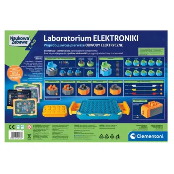 Eksperymenty elektroniczne dla dzieci powyżej 8 roku życia z Laboratorium Clementoni