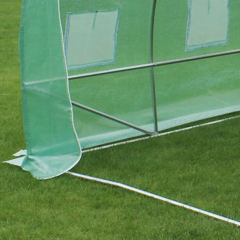 Łatwy montaż tunelu foliowego o wymiarach 4x2,5x2m