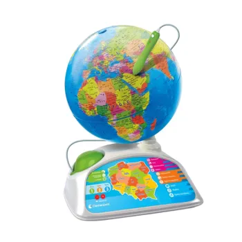 Interaktywny Edukacyjny Globus Eduglobus Uczę się Bawiąc Język Polski Clementoni 50847
