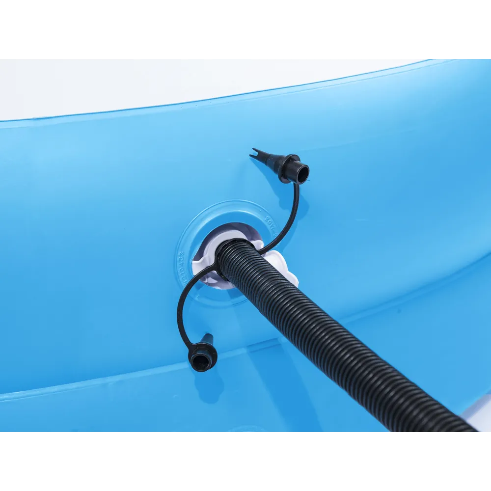 Widok na prostokątny basen Bestway 262 x 157 x 46 cm na trawie