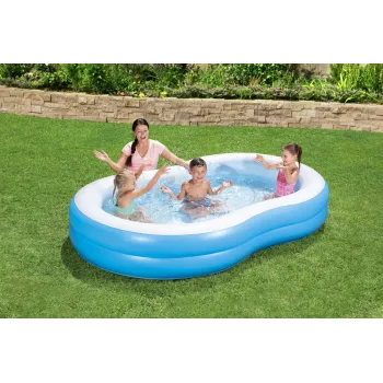 Mocny winylowy materiał basenu Bestway 54117 z bliska