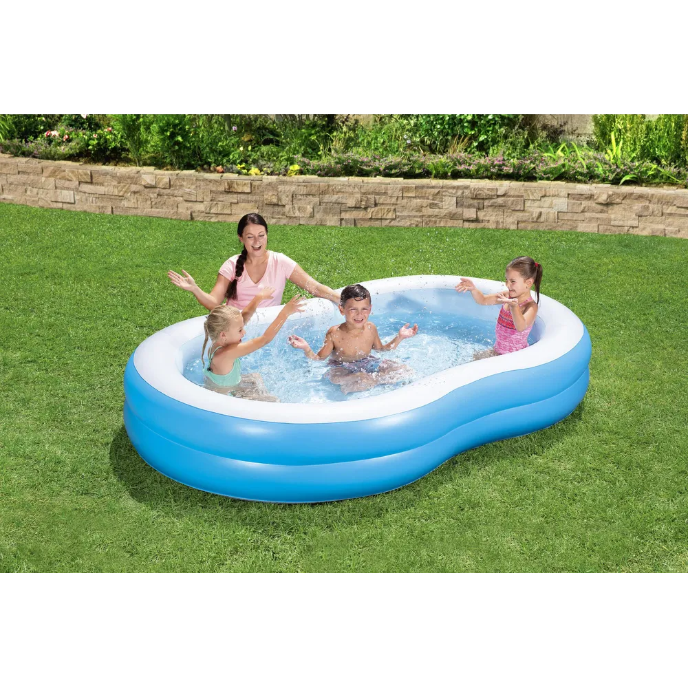 Mocny winylowy materiał basenu Bestway 54117 z bliska